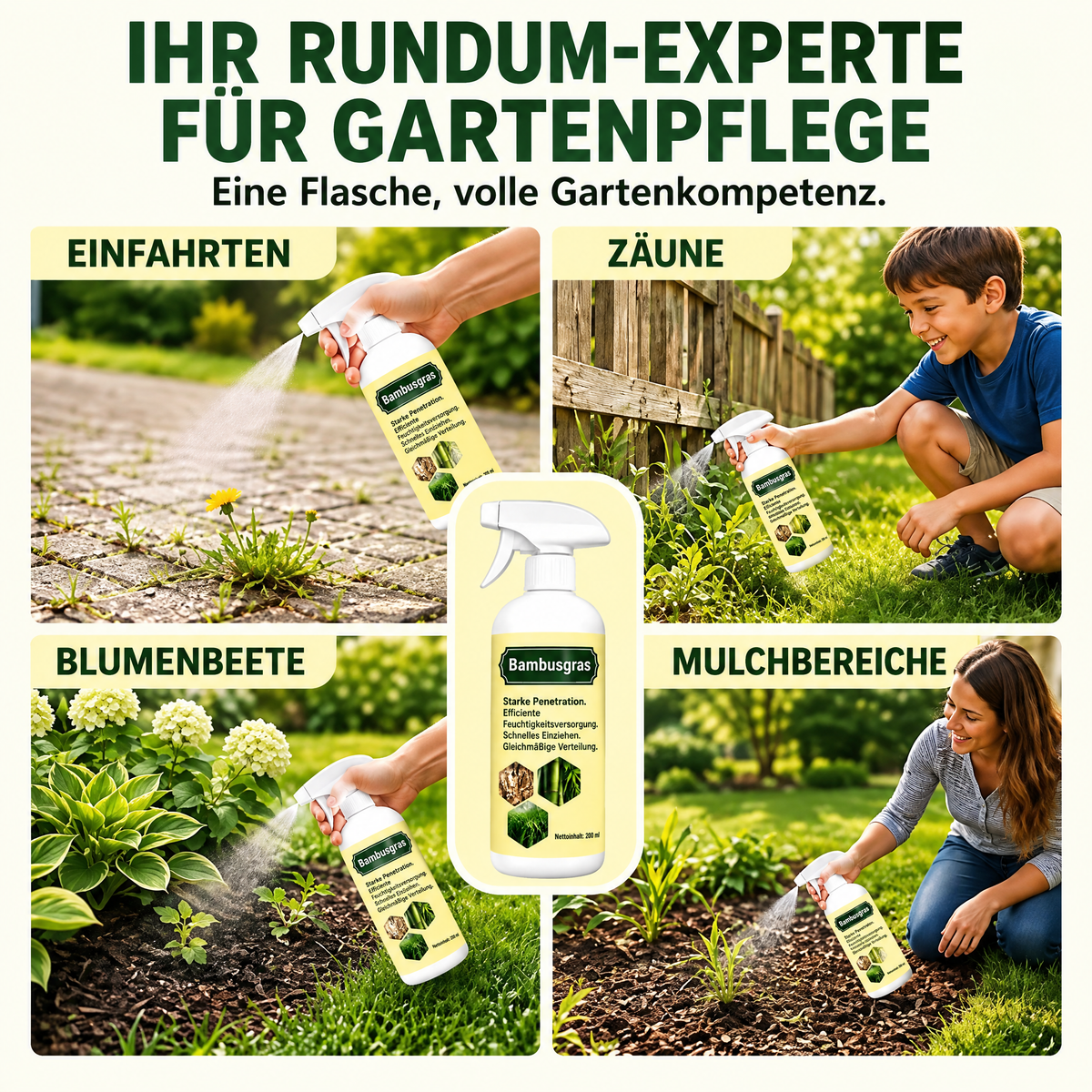 2026 SALE🎁 – Schnell wirkendes natürliches Unkraut- & Grasvernichtungsspray