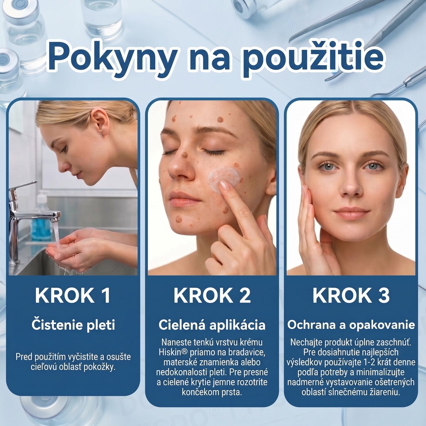 𝐇𝐢𝐬𝐤𝐢𝐧® 2-v-1 pokročilý bezbolestný krém na obnovu pokožky bez viditeľných jaziev – proti kožným výrastkom, bradaviciam a viditeľným nedokonalostiam pokožky
