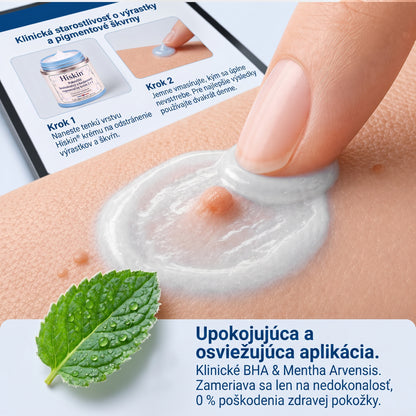 𝐇𝐢𝐬𝐤𝐢𝐧® 2-v-1 pokročilý bezbolestný krém na obnovu pokožky bez viditeľných jaziev – proti kožným výrastkom, bradaviciam a viditeľným nedokonalostiam pokožky